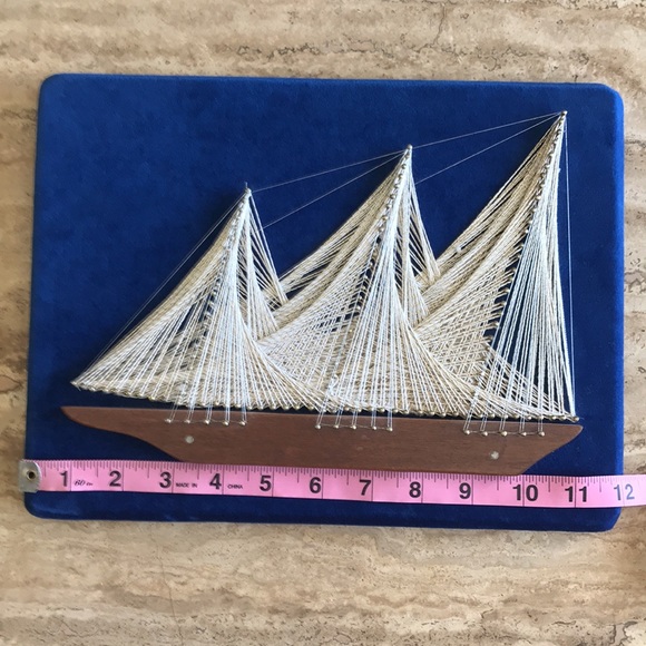 Handmade Boat Wall Artwork - Picture 11 of 12